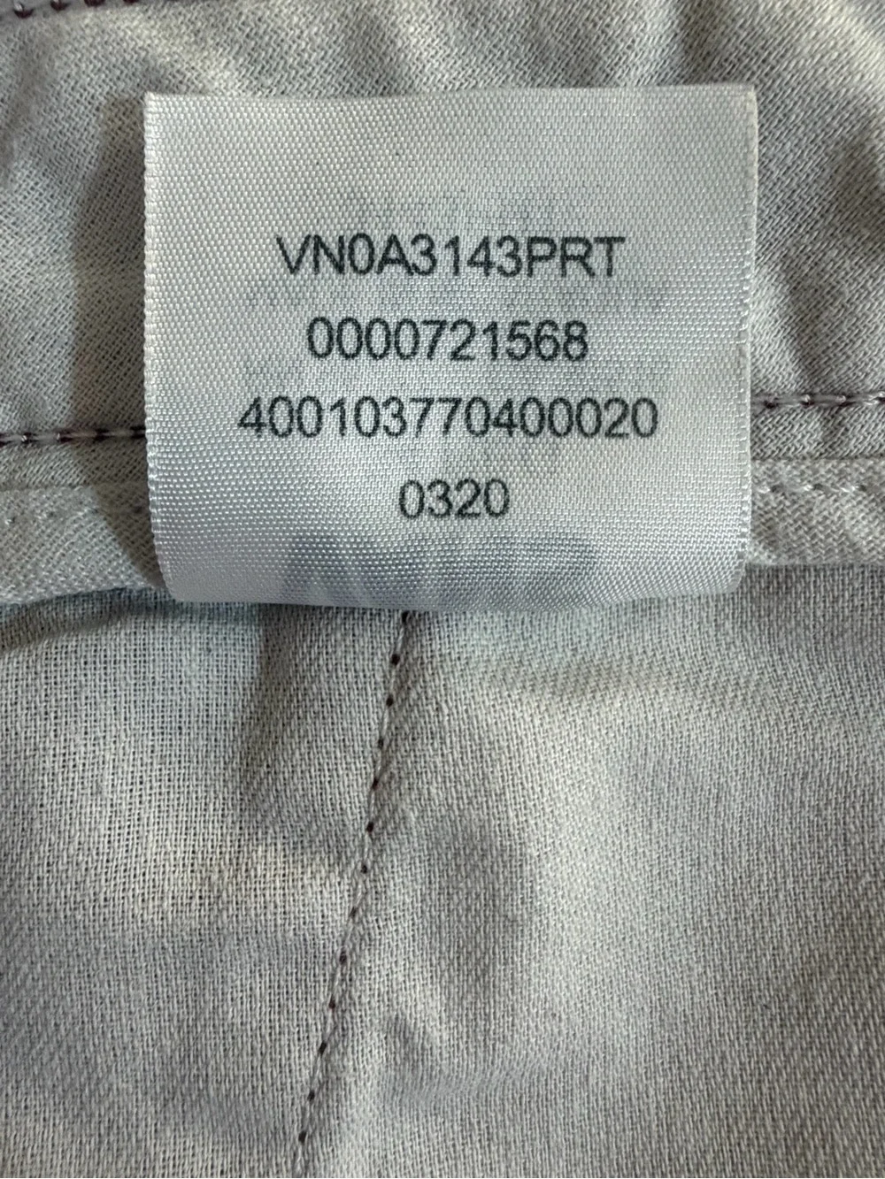 Vans Authentic Chino Straight Pants - Port/Maroon - Picture 5 of 10